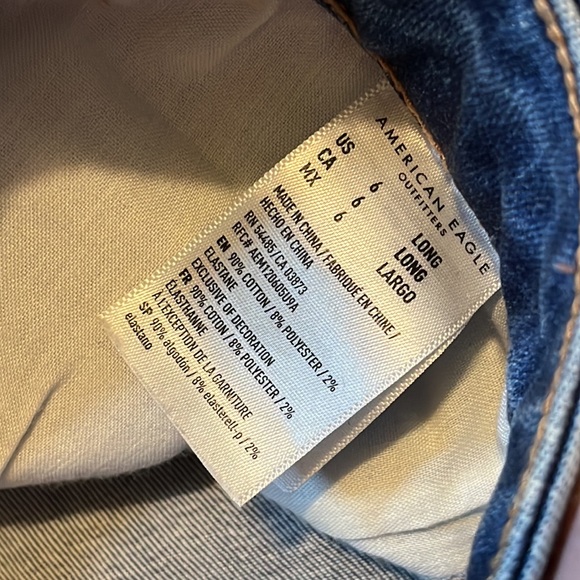 American Eagle Super Hi Rise Jeggings - Picture 7 of 7